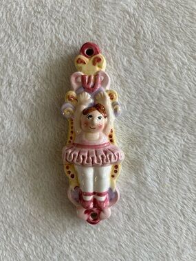 Ballet Mezuzah Pink Ballerina Girl's Room Jewish Judaica